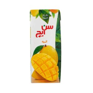 آب میوه سن ایچ انبه پاکتی 200 میلی لیتر کارتن 36 عددی