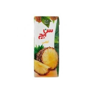 آب میوه سن ایچ آناناس پاکتی 200 میلی لیتر کارتن 36 عددی