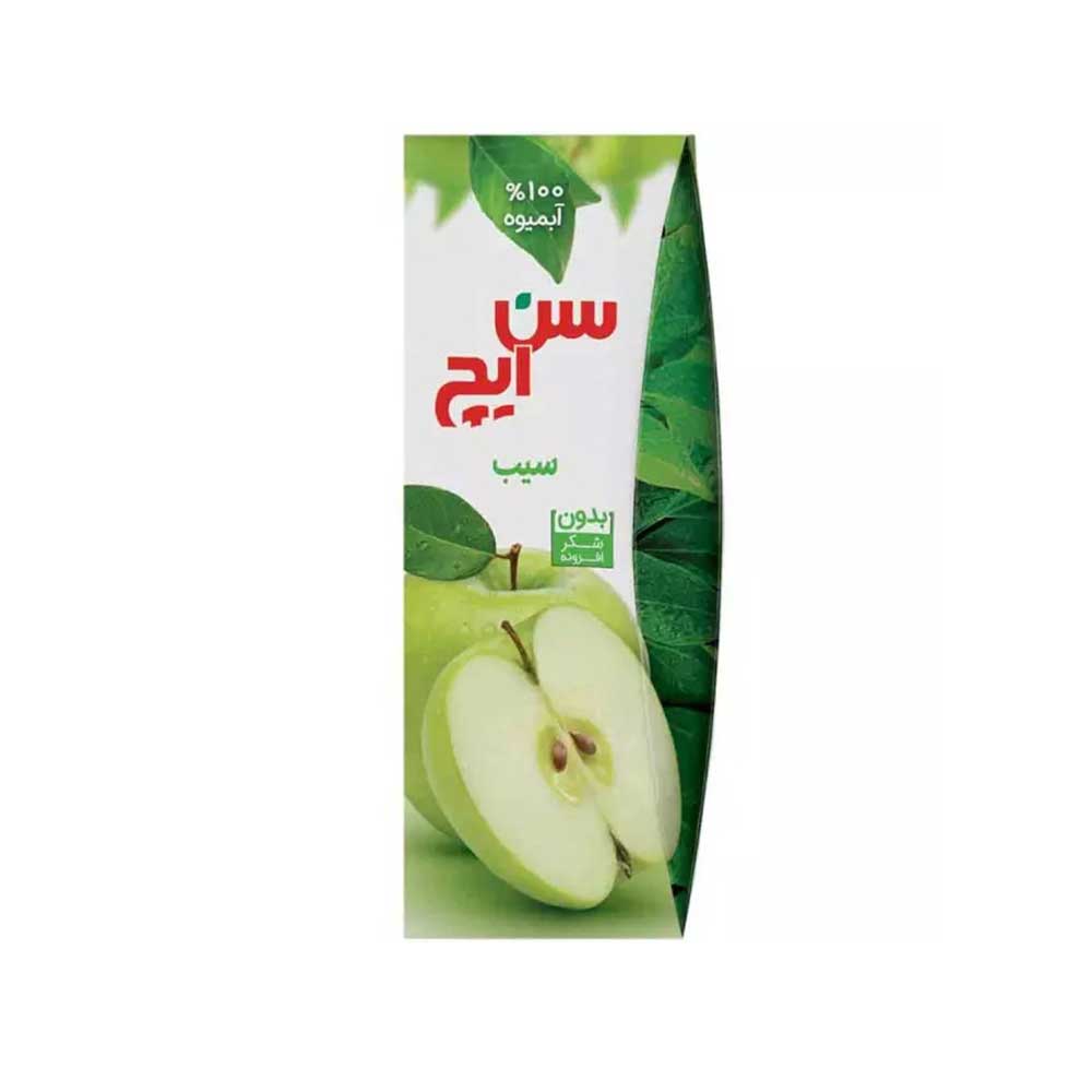 سیب-سن-ایچ-200 آب میوه سن ایچ سیب پاکتی 200 میلی لیتر کارتن 36 عددی - Image 1